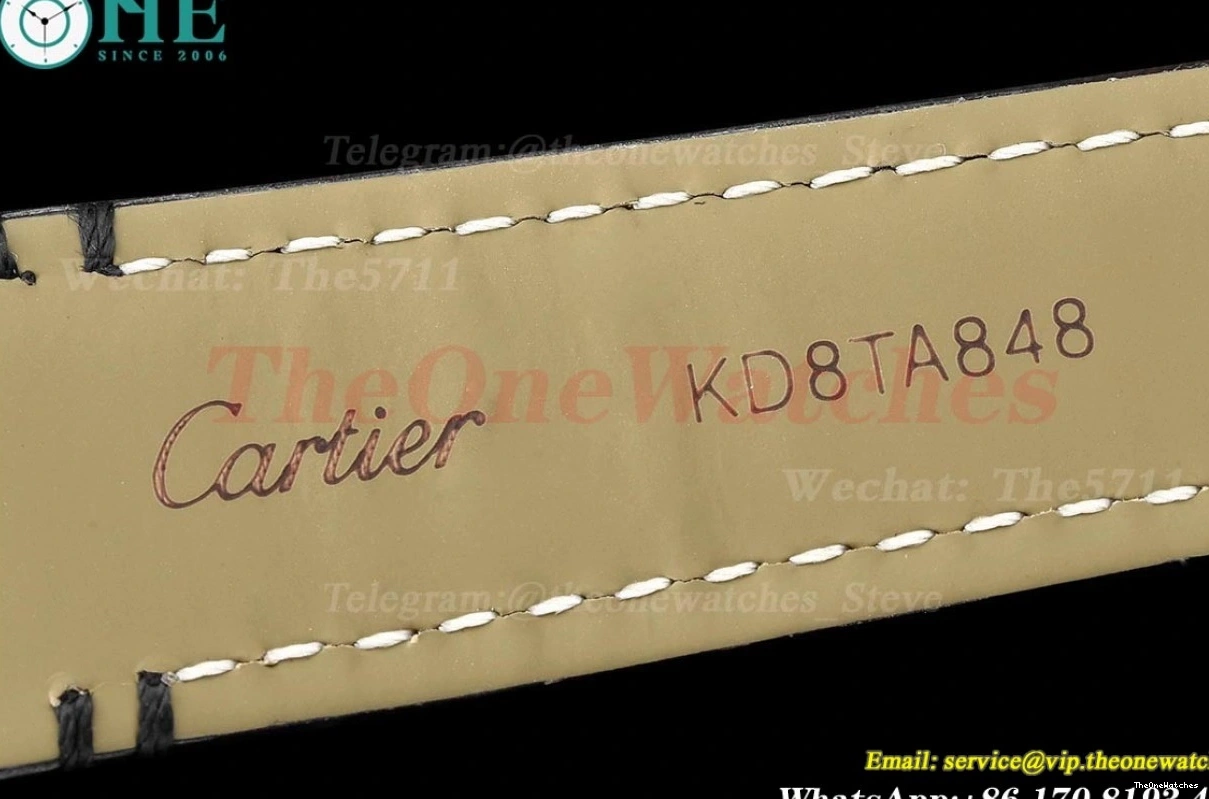 LE Black Tank Quartz Dial 27mm 8848F Française Silver SS 0317